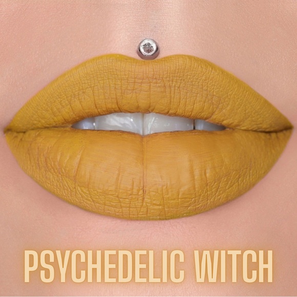 Jeffree Star Psychedelic Witch Velour Liquid Lipstick Yellow Matte Bold Artsy 70 - Picture 1 of 5